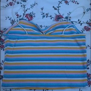 multi color cami top🍓